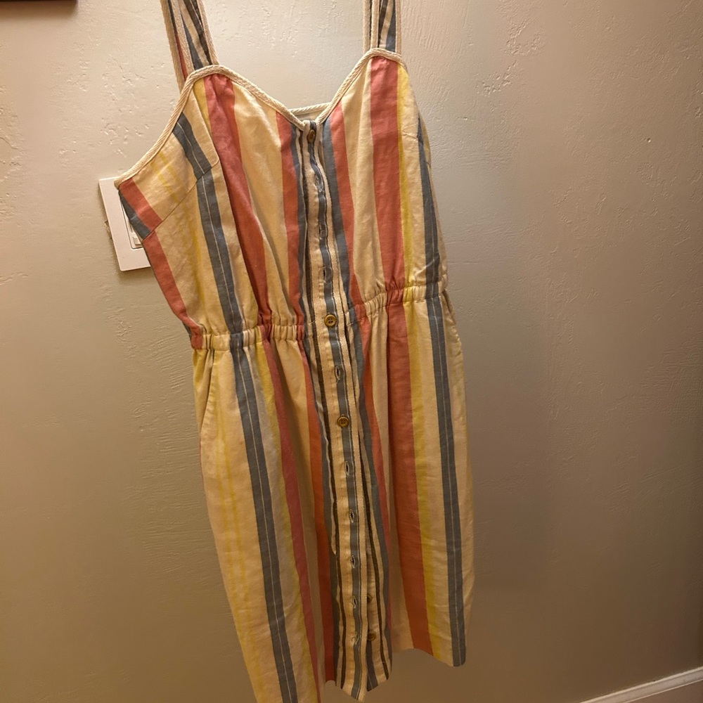 Striped Multicolor Summer Dress